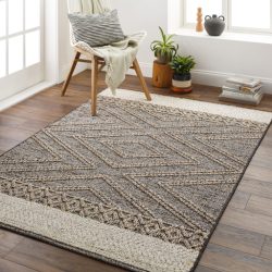 Surya Sarasota SSO-2301 Black Area Rug