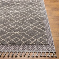 Alternative view of Surya Sousse SUS-2306 Charcoal Area Rug