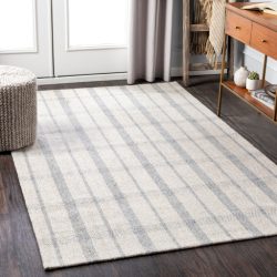 Surya Tartan TAR-2302 Gray Area Rug