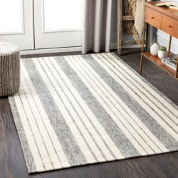 Alternative view of Surya Tartan TAR-2303 Black Area Rug