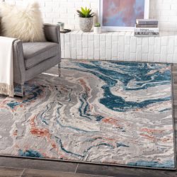 Surya Tibetan TBT-2329 Brick Red Area Rug