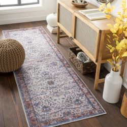 Alternative view of Surya Tahmis THI-2713 Black Area Rug