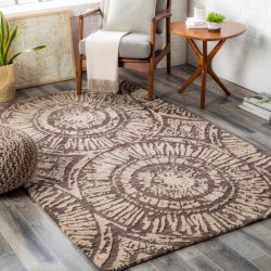 Alternative view of Surya Talise TLE-1010 Charcoal Area Rug