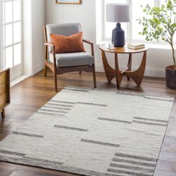 Alternative view of Surya Tamaris TMI-2302 Charcoal Area Rug