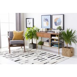 Alternative view of Surya Trail TRL-1120 Black Area Rug