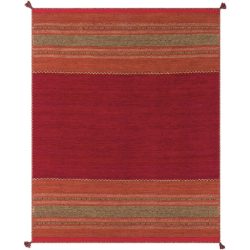 Surya Trenza TRZ-3002 Brick Red Area Rug