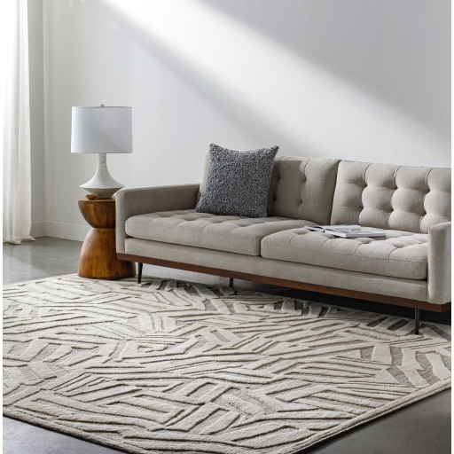 Surya Tunus TUN-2314 Charcoal Area Rug