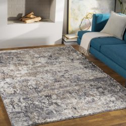 Surya Tuscany TUS-2311 Black Area Rug