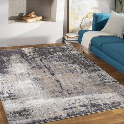Surya Tuscany TUS-2312 Black Area Rug