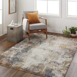 Surya Tuscany TUS-2339 Black Area Rug