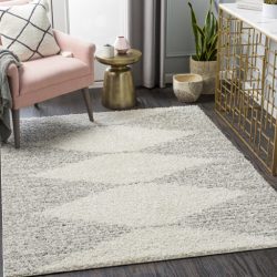 Surya Taza Shag TZS-2310 Cream Area Rug