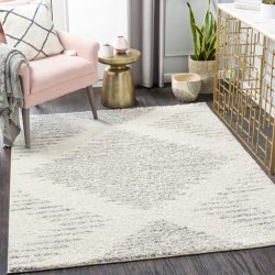 Alternative view of Surya Taza Shag TZS-2331 Cream Area Rug