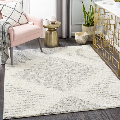 Surya Taza Shag TZS-2331 Cream Area Rug - Image 2