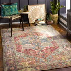 Surya Unique UNQ-2312 Brick Red Area Rug