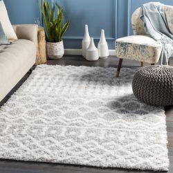 Alternative view of Surya Urban Shag USG-2310 Light Gray Area Rug