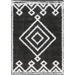 Surya Urban Shag USG-2313 Black Area Rug