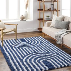 Alternative view of Surya Urban Shag USG-2317 Navy Area Rug
