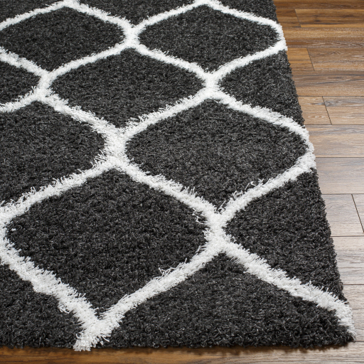 Surya Urban Shag USG-2322 Black Area Rug - Image 2