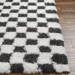 Alternative view of Surya Urban Shag USG-2330 Black Area Rug