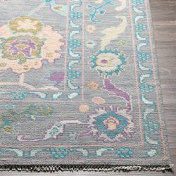 Alternative view of Surya Ushak USK-2300 Blue Area Rug