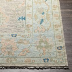 Alternative view of Surya Ushak USK-2301 Blue Area Rug