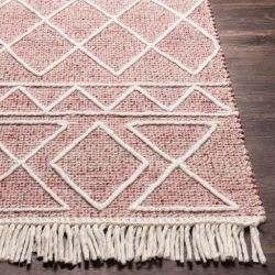Alternative view of Surya Uttar UTT-2305 Burgundy Area Rug