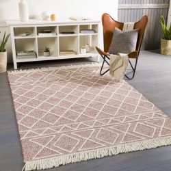 Surya Uttar UTT-2305 Burgundy Area Rug