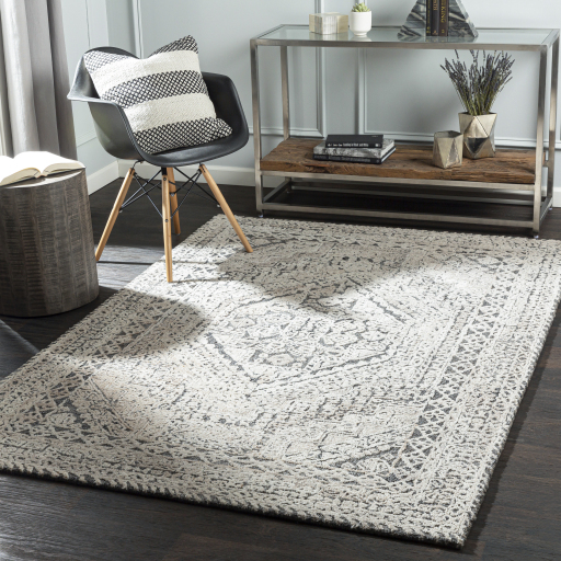 Surya Vancouver VCR-2302 Charcoal Area Rug