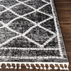 Alternative view of Surya Valencia VLC-2300 Black Area Rug