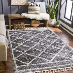 Surya Valencia VLC-2300 Black Area Rug