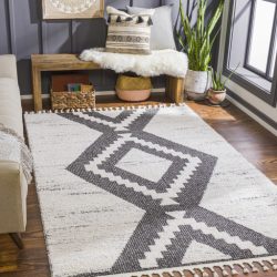 Alternative view of Surya Valencia VLC-2303 Black Area Rug