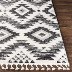 Alternative view of Surya Valencia VLC-2306 Black Area Rug