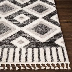 Alternative view of Surya Valencia VLC-2310 Black Area Rug
