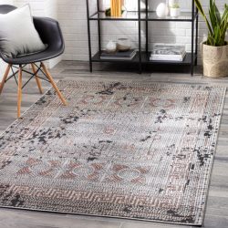 Surya Venezia VNZ-2301 Black Area Rug
