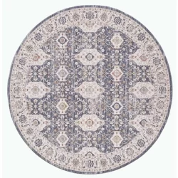 Alternative view of Kas Woodland 7900 Blue Area Rug