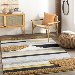 Surya Yuva YUV-2301 Black Area Rug