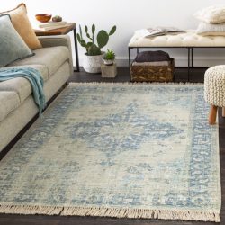 Surya Zainab ZAI-2300 Aqua Area Rug