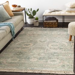 Surya Zainab ZAI-2302 Dark Green Area Rug
