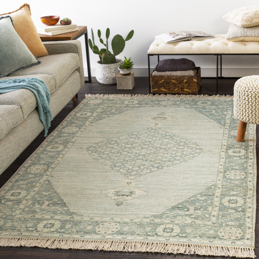 Surya Zainab ZAI-2306 Dark Green Area Rug