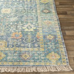 Alternative view of Surya Zainab ZAI-2309 Aqua Area Rug
