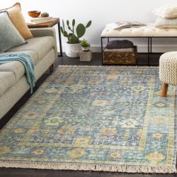 Surya Zainab ZAI-2309 Aqua Area Rug