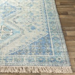 Alternative view of Surya Zainab ZAI-2314 Aqua Area Rug