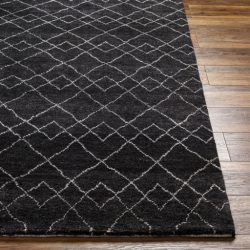 Alternative view of Surya Zara ZAR-2305 Black Area Rug