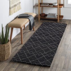 Surya Zara ZAR-2305 Black Area Rug