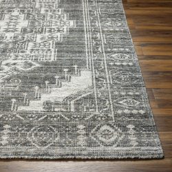 Surya Zahra ZHA-2304 Black Area Rug