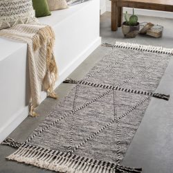 Alternative view of Surya Zanafi ZNF-2301 Black Area Rug