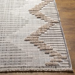 Alternative view of Surya Zaragoza ZRZ-2300 Charcoal Area Rug