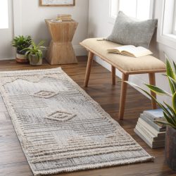 Alternative view of Surya Zaragoza ZRZ-2305 Charcoal Area Rug