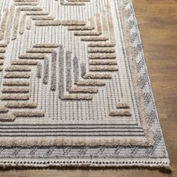 Alternative view of Surya Zaragoza ZRZ-2306 Charcoal Area Rug