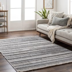 Alternative view of Surya Zaragoza ZRZ-2307 Charcoal Area Rug